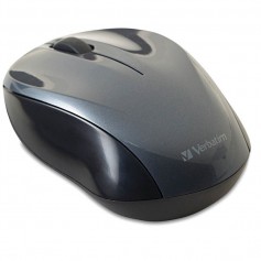 Mouse Inalambrico Verbatim Go Nano Color Gris