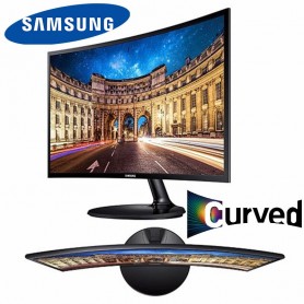 Monitor 24 Samsung Curvo Gamer Full Hd 1920 X 1080 Hdmi Vga C24F390Fhl