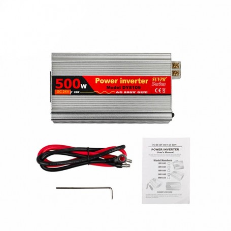 INVERSOR CONVERSOR POWER INVERTER 500W 12V A 220V DY-8109