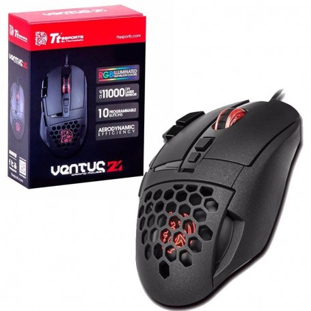 MOUSE GAMER THERMALTAKE VENTUS Z OPTICAL RGB GAMING TT ESPORTS