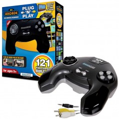 Joystick My Arcade Plug N Play 121 En 1 Video Juegos 8Bit 220V Y Pilas Salida Tv