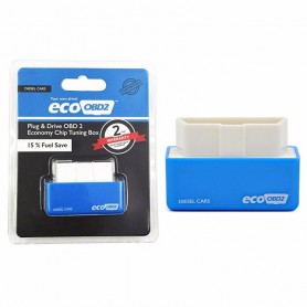 Chip Eco Diesel Obd2 Economizador De Combustible Ahorro Consumo Sc02-I Celeste