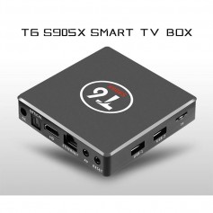 Smart Tv Box T6 S905X 4K Quad Core 2Gb Ram 16Gb Android 7.1 Netflix