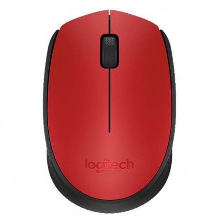 Mouse Inalambrico Logitech M170 Rojo