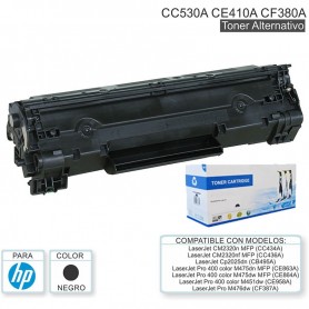 Toner Alternativo Hp 305A Ce410A Ce410 Negro Pro 400 Color M451Dn M451Dw M451Nw M475Dw M475Dn Laserjet 300 Color Mfp M375Nw