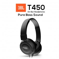 AURICULARES JBL T450 PURE BASS NEGRO