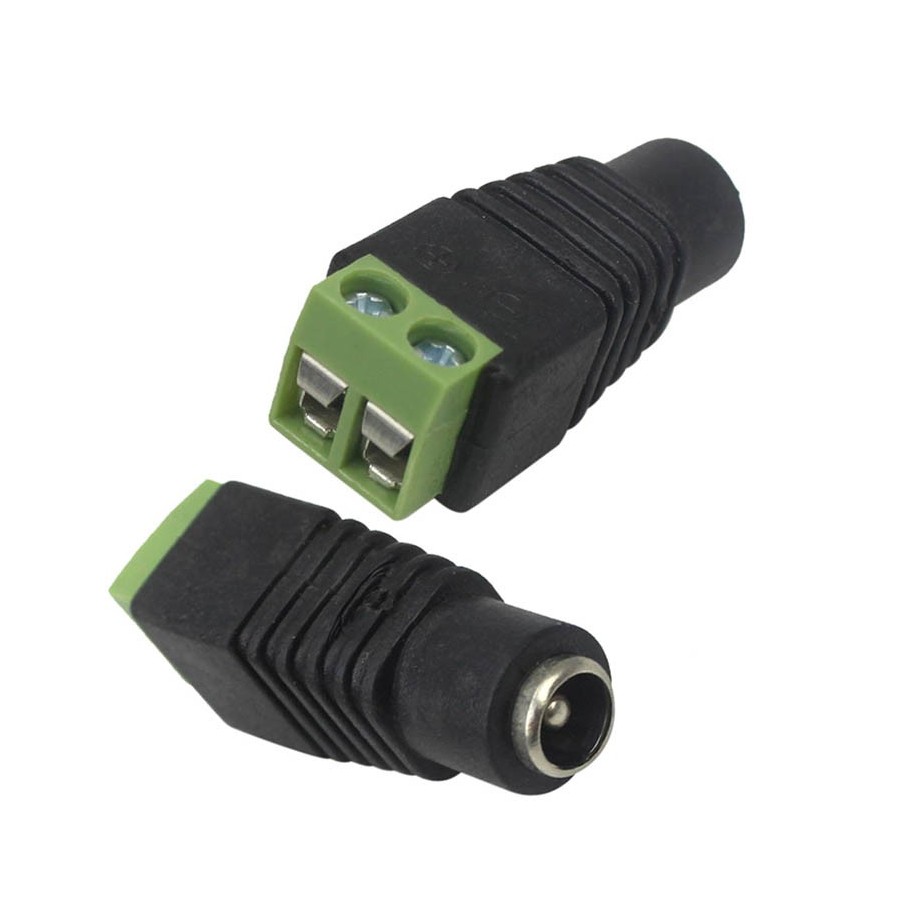 CONECTOR PLUG PARA CAMARAS 12V HEMBRA