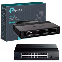 SWITCH RED TP-LINK TL-SF1016D 16 PORT 200MB