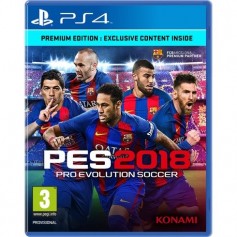 JUEGO PS4 PES 2018 PRO EVOLUTION SOCCER PLAY STATION 4