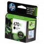 CARTUCHO HP ORIGINAL 670XL 3525 4615 4625 5525 14ML