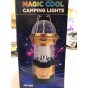 LAMPARA FAROL LUZ LED CAMPING RETRACTIL CON BOLA DE LED RGB DR-666