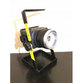 LAMPARA REFLECTOR LINTERNA LED 30W PORTÁTIL RECARGABLE CAMPING