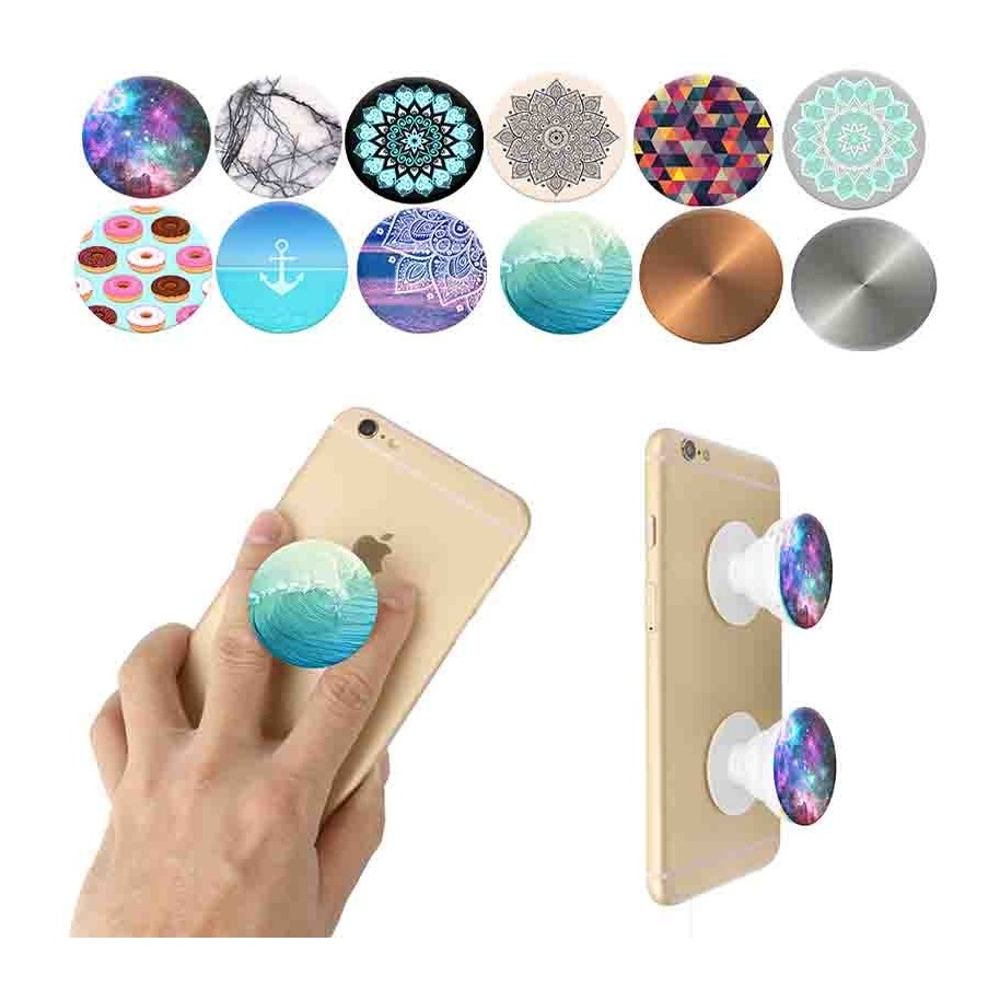 Soporte Para Celulares Pop Socket Giratorio Mobile Phone Stand Varios  Modelos