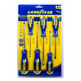 Set 6 Destornilladores Goodyear Gy-Sdk-8004