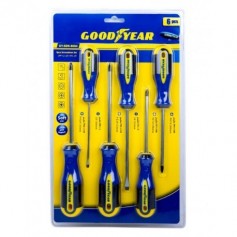 SET 6 DESTORNILLADORES GOODYEAR GY-SDK-8004