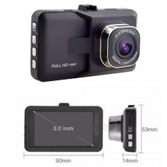 Camara Para Auto Delantera T616 Con Pantalla 3Full Hd Micro Sd