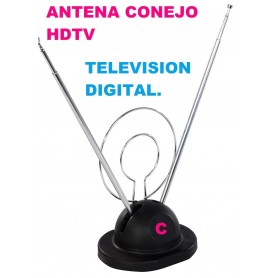 ANTENA PARA INTERIOR DE TV VHF Y UHF