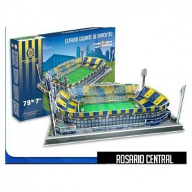 ESTADIO DE ROSARIO CENTRAL ARROYITO CLUB CANCHA 3D PARA ARMAR MAQUETA