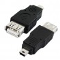 ADAPTADOR OTG USB A MINI USB PARA CELULARES Y TABLET