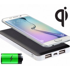 CARGADOR POWER BANK 10000MAH CARGADOR QI CARGA INALAMBRICA
