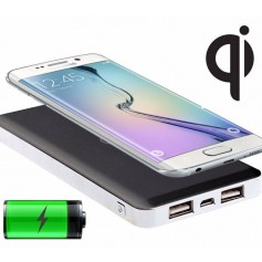 Cargador Power Bank 10000Mah Cargador Qi Carga Inalambrica