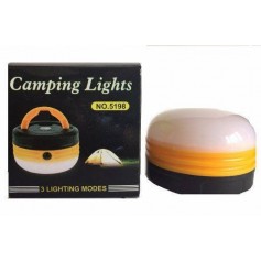 LINTERNA PARA CAMPING Y CARPAS CON IMAN Y GANCHO LED 2.5W NO.5198