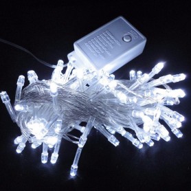 Luces Navidad Led X 100 Blancas