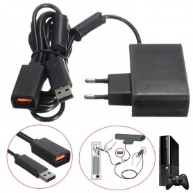 FUENTE CARGADOR A 220V PARA KINECT XBOX 360 FAT O PC