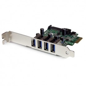 Placa Pci Express A 4 Puertos Usb 3.0 Pci-E X1 A Usb3.0