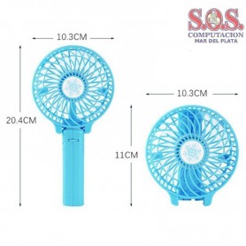 VENTILADOR DE MANO RECARGABLE USB PORTATIL JLK1699