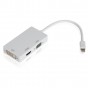 MULTI ADAPTADOR MINI DISPLAY PORT O THUNDERBOLT A DVI HDMI Y VGA