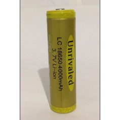 PILA BATERIA 18650 RECARGABLE 3.7V 4000mAh Li-ion LINTERNAS LASER