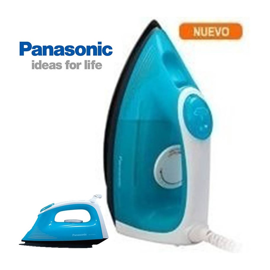 Plancha A Vapor Seco Panasonic Niv-100 Azul 1200W