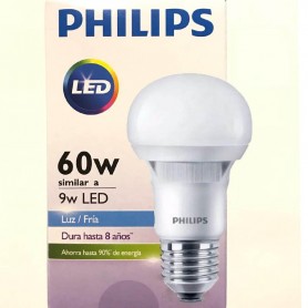 Lampara Led Phillips 9W Luz Dia