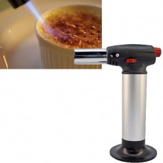 SOPLETE FLAMBEADOR RECARGABLE ENCENDIDO ELECTRONICO Y BASE GASTRONOMIA SOLDADURA