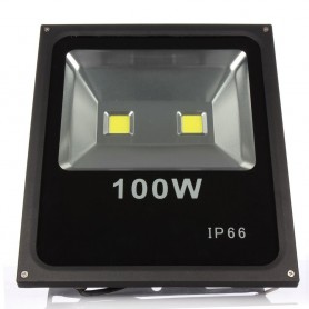 Reflector Led 100W Doble Cob Luz Dia Exterior Interior