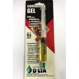 Flux Gel Contacflux Delta Jeringa 10Cc Saldadura Smd