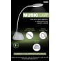 NOGA MUSIC LAMP PARLANTE INALAMBRICO CON ILUMINACION LED