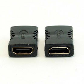 ADAPTADOR HDMI HEMBRA A HDMI HEMBRA