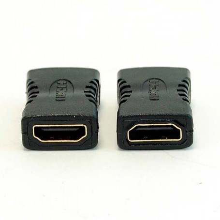 ADAPTADOR HDMI HEMBRA A HDMI HEMBRA