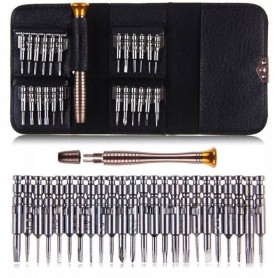 KIT DESTORNILLADORES CON ESTUCHE YAXUN 25 PIEZAS YX-6025