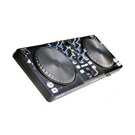 CONTROLADORA DJ 2 CANALES USB TECHSHOW DMC-200 SCRATCH AUDIO VIRTUAL DJ