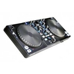 CONTROLADORA DJ 2 CANALES USB TECHSHOW DMC-200 SCRATCH AUDIO VIRTUAL DJ