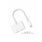 ADAPTADOR AURICULARES LIGHTNING JACK IPHONE + CARGA ALIMENTACION GLJ001