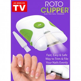 ROTO CLIPPER MANICURA TRIMMER PULIDO ALICATE CORTA UÑAS