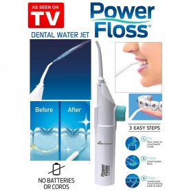 Irrigador Dental Blanqueador Hilo Diente Turbo Jet Agua Oral