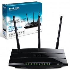 Router Wifi Adsl Dual Band Tp-Link Archer Ac 1200 Vr400 3 Antenas 2.4Ghz Y 5Ghz C/Usb