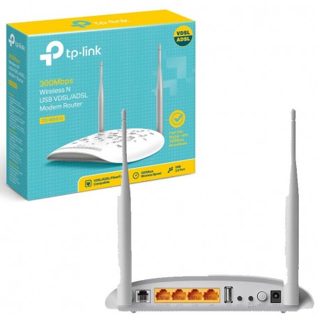 MODEM WIRELESS ADSL/VDSL TP LINK Wifi TD-W9970 2 ANT 5DBI
