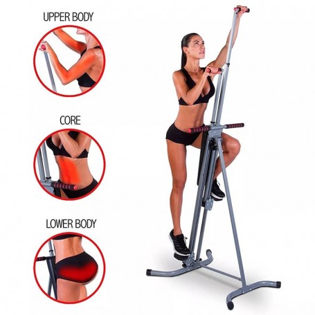 ESCALADORA VERTICAL EJERCITADOR 8 EN 1 PLEGABLE GYM