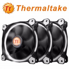 COOLER RIING 12 THERMALTAKE 120MM LED BLANCO PACK X3 120X120X25MM